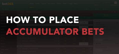 What is a place accumulator bet
